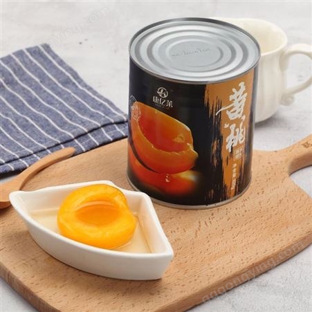 美味黄桃罐头品牌 双福食品 820g 美味水果罐头 烘焙用