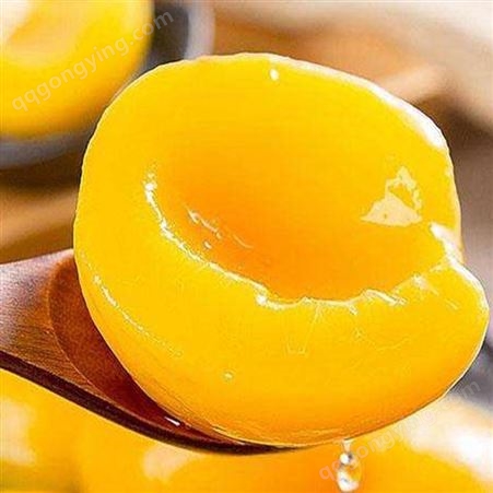 供应商厂家供应 水果罐头 糖水黄桃罐头 巨鑫源品牌