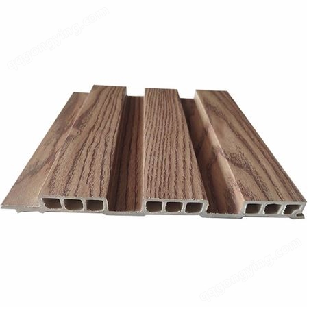 现货供应生态木长城板_仿木纹护墙板 阳台吊顶背景墙天花 生态木墙面材料价格