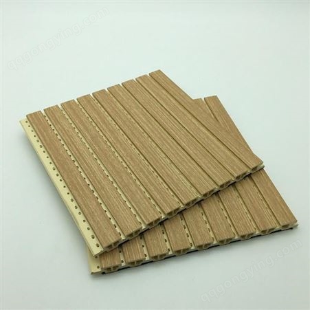 肥城新泰胶州浩竹木质吸音板批发经销建材市场 12厚红芯截面吸音板价格