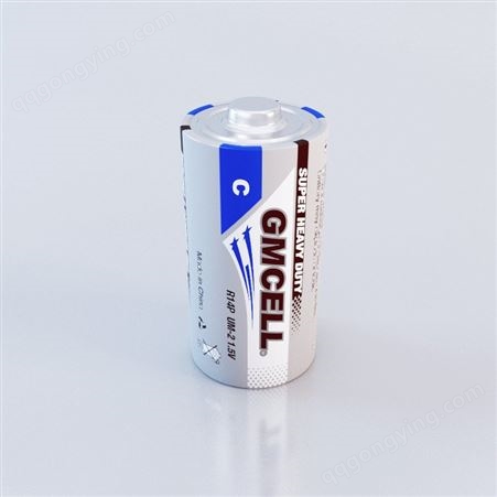 GMCELL 厂家 2号 电池 R14P 高功率碳性电池 深圳电池生产厂家