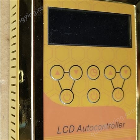 金色液晶电热炕板智能温度控制器机械式液晶温度控制调节自动定时温控器