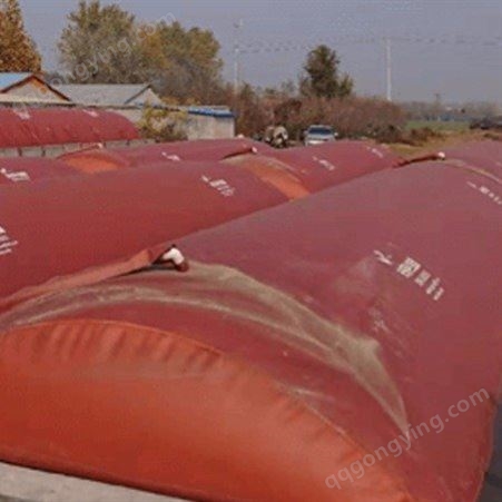 达禹 厂家供应家用设备优质悬挂式 厂家批发可折叠软体沼气袋 红色沼气池