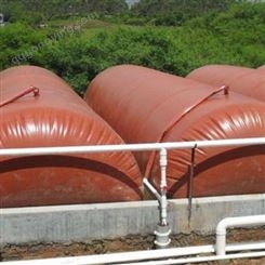 达禹 厂家供应批发软体红泥沼气池 家用气袋沼气设备 环保设备