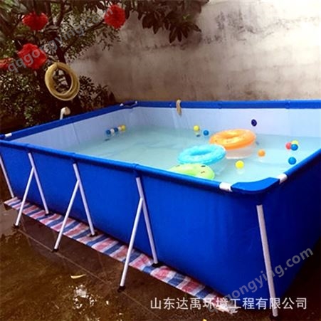 达禹 支架游泳池 家用成人儿童户外大型可拆卸移动支架充气水池游泳池