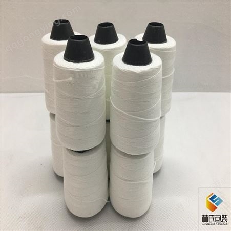 林氏厂家生产涤纶缝包线 工业封口袋封包线2*3股