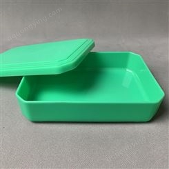 童乐迪中小学生配送饭盒带盖饭盒送餐重复用快餐盒pp塑料单格食堂快餐盒