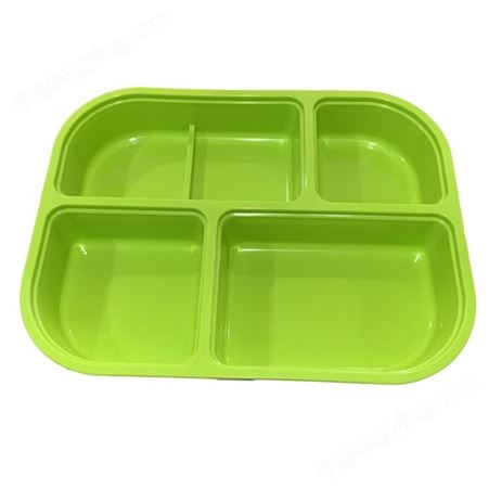 童乐迪快餐盒厨房配餐分格快餐盒带盖PP塑料饭盒小学生中学生员工食堂饭盒