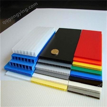 5mm中空板片材 中晶 温室大棚PE中空板 现货出售颜色齐全
