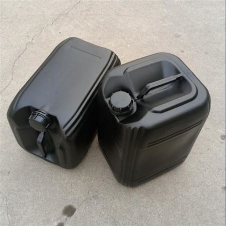 25升黑色化工桶 25升黑色塑料桶 庆诺25L消毒液塑料桶生产厂家