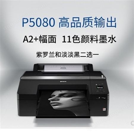 Epson爱普生P5080 绘图仪 A2 艺术复制数码打样 影楼摄影 大幅面打印机