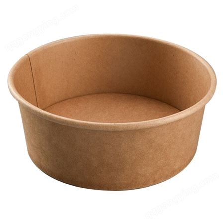 意点森昂一次性粥桶可定制logo外卖打包盒牛皮纸汤桶粥杯纸碗汤杯宁波生产