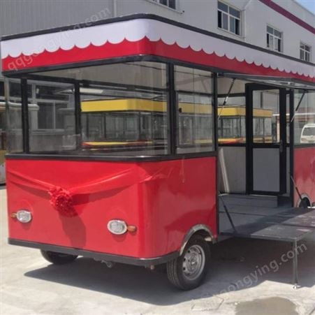 陕西电动餐车生产厂家 西安同创餐车定做 移动餐车批发 流动小吃餐车 多功能小吃餐车