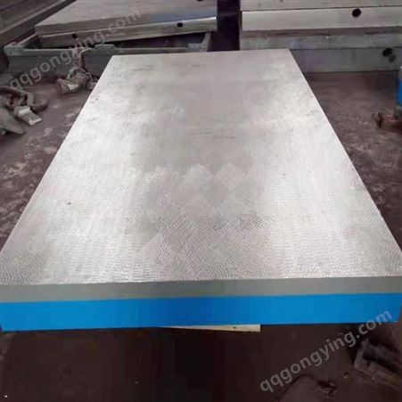 铸铁工作台 三维焊接平台平板工装夹具平台 铸铁三维柔性焊接平台平板加工 T型槽平台