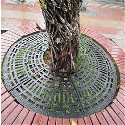 联实 球墨铸铁树箅子 铸铁树池盖板可定制花型厂河南洛阳