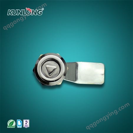 尚坤SK1-063-3W控制箱圆头直角回转锁 机柜拉紧锁多种锁片锁芯