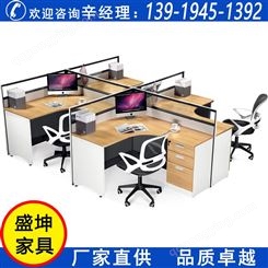 西安办公室隔断屏风员工工位-蓝田开放式工位 办公桌-办公桌椅组合 员工屏风工位