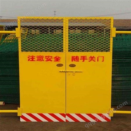ZH-106湛海 工地安全门 施工电梯楼层安全门 人货电梯安全门 直销