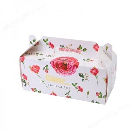 折叠式手提蛋糕盒的订做 烘焙蛋糕盒 定制茶叶花茶包装盒 量大优惠
