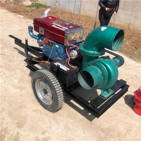 防汛汽油抽水泵 水冷柴油离心泵 便携式汽柴油灌溉抽水泵