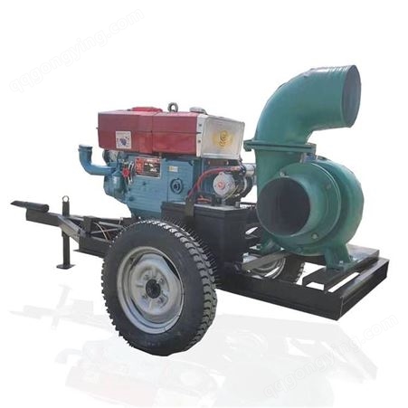 柴油机抽水泵 防汛排污移动泵 6寸柴油机抽水泵