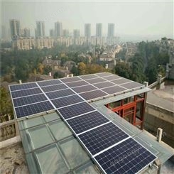 太阳能发电系统家用 工商业屋顶光伏项目 村级光伏发电站建设