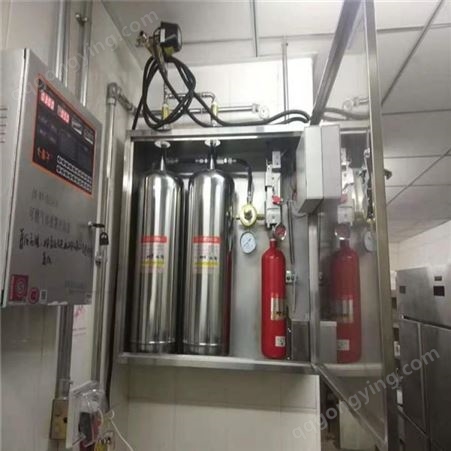云浮酒店厨房灭火设备  厨房灭火系统安装