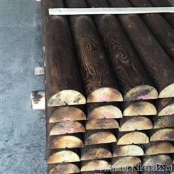盛唐碳化木厂家批发 表面碳化 深度碳化 防腐木板材 碳化木方木板