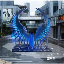 2022年灯光造型定制体感翅膀智能感光天使之翼出租出售