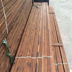 盛唐防腐木郑州 碳化木板木方木条 户外碳烤木材 防腐木板 木方 木条