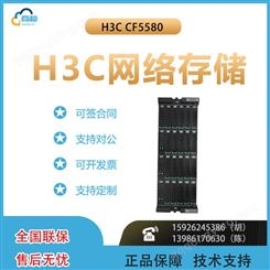 H3C CF5580全闪存储 机架式服务器主机 文件存储ERP数据库服务器