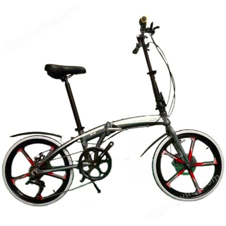 20寸镁合金自行车20寸铝合金折叠自行车20寸一体轮折叠自行车定制