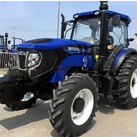补贴雷沃1404-X多缸轮式拖拉机 前后配重农作物种植旋耕犁地机