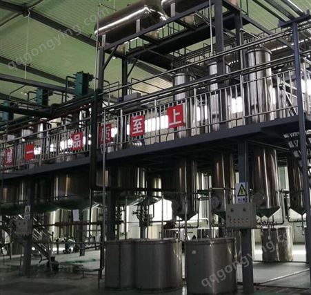 不锈钢真空提取罐机组 定制发酵提取设备 提取浓缩机组
