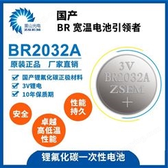 BR2032A 耐高温耐低温-40℃～ +125℃ 汽车胎压（TPMS）电池外置传感器电池
