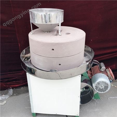JY-300石磨肠粉机 电动商用全自动打米浆磨浆机 豆腐豆浆机