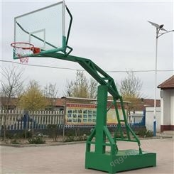 圣达厂家批发成人标准篮球框架中小学可移动仿液压篮球架体育场馆家用篮球架