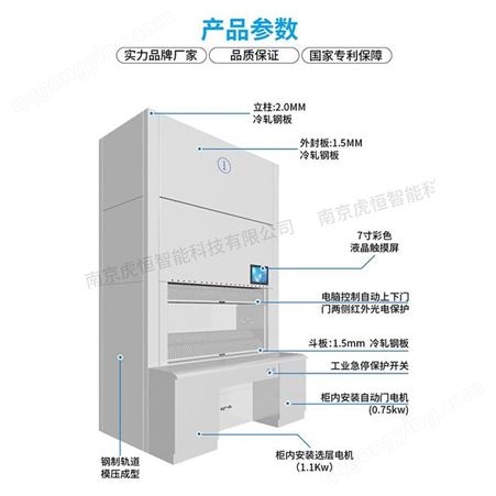 上海智能化档案柜价格高配版智能档案柜虎恒智能档案柜XW-7A74