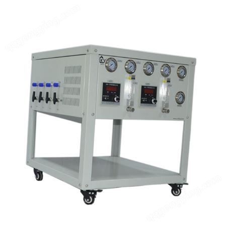 实验室气体配比器价格-高精度质量流量计-国产ECVD供气箱-