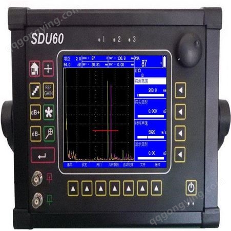 SDU60增强型真彩色全数字智能超声波探伤仪
