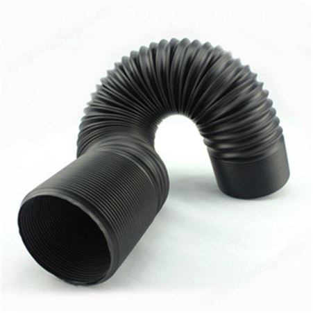 橡胶伸缩管 黑色橡胶大口径伸缩管 耐油耐磨橡胶管