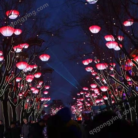 广场小区树木缠灯 LED树灯安装 流星雨网灯 冰条灯采购