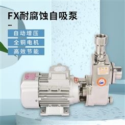 广州羊城水泵FX不锈钢自吸泵 耐腐蚀卧式提升泵 防爆排污泵