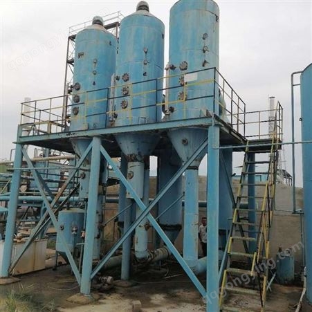 二手 三校结晶蒸发器 3-5吨蒸发器供应 二手碳钢多效蒸发器回收