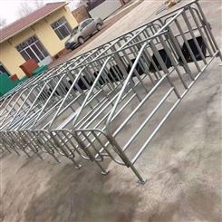 厂家生产 定位栏 热镀锌猪舍定位栏 单体落地式单体栏