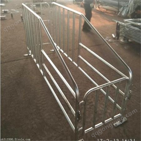 福立供应 单体落地式单体栏 母猪用限位栏 单个猪位定位栏