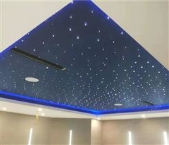 湖北荆州市地下室星空顶满天星声学吸音板私人定制