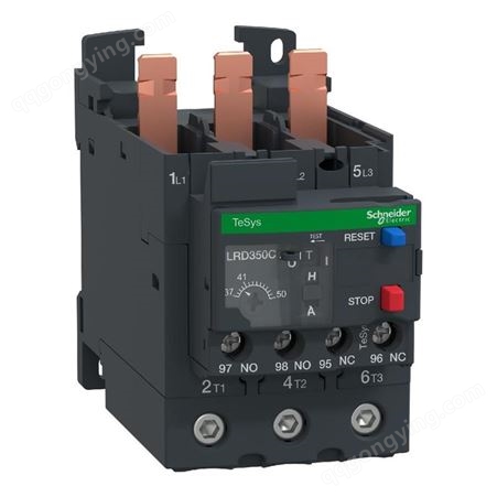 施耐德热过载继电器LRD350C 整定电流37-50A CCC CE UKCA认证