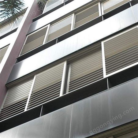 超明外墙铝合金防雨百叶 防水通风口 多种规格型号