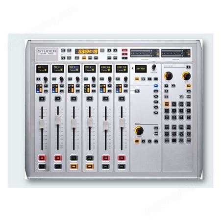 OnAir 1500 12通道控制器数字直播调音台用于广播电台的直播和制作
